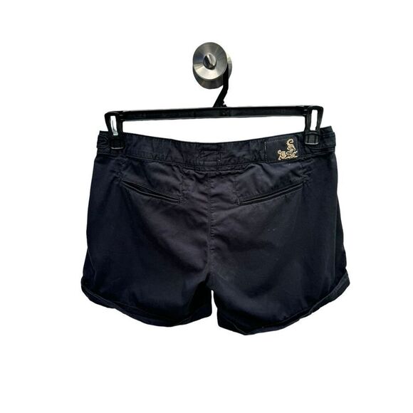 Gold Sign Virtue Navy Women Shorts Size 28 - Picture 6 of 10